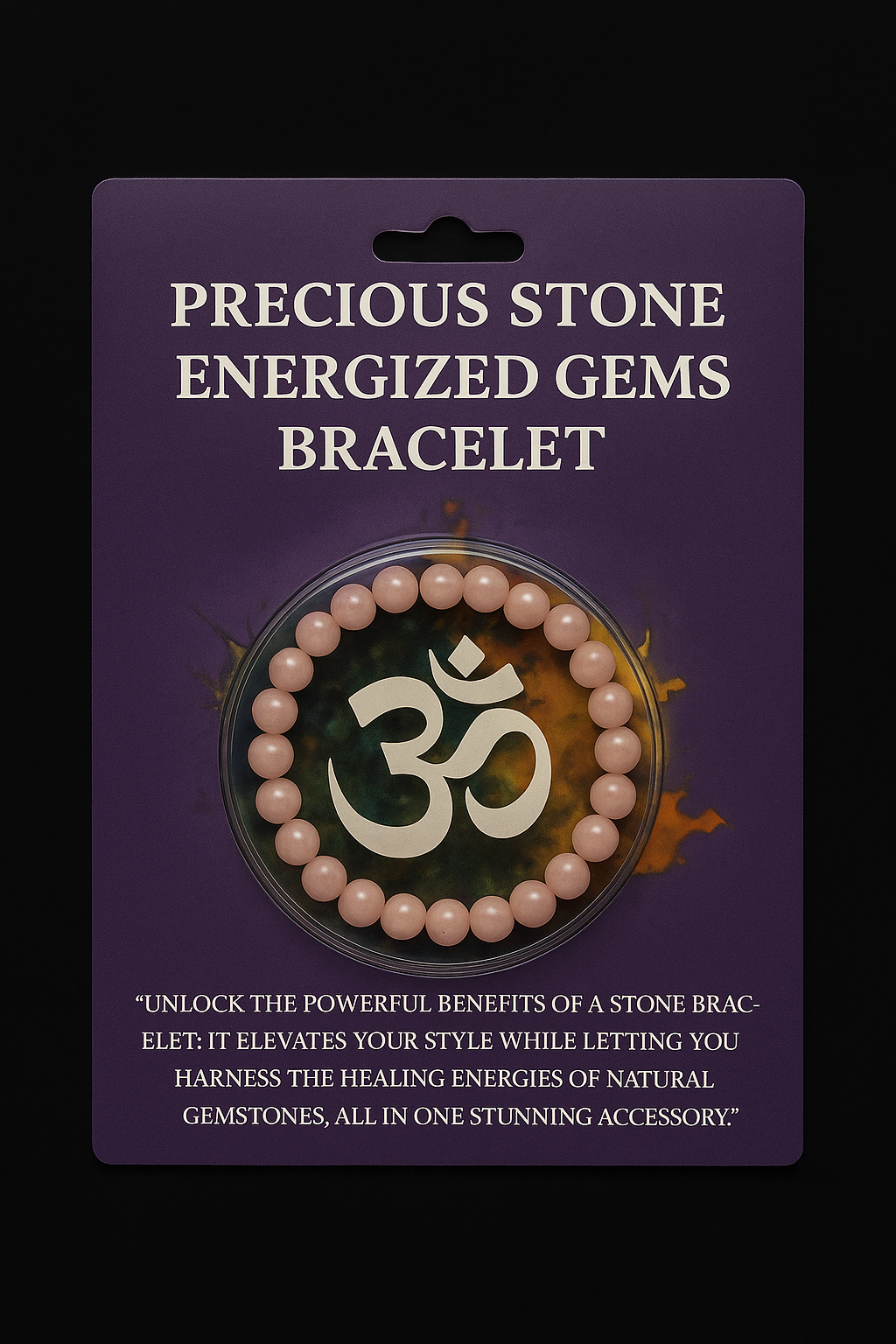 Aura Shield Smoky Quartz Bracelet